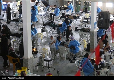 اردوی جهادی دندانپزشکی و چشم پزشکی در همدان