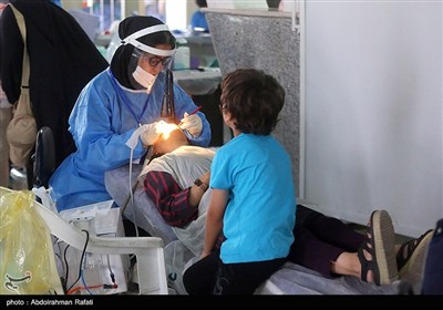 اردوی جهادی دندانپزشکی و چشم پزشکی در همدان