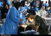 اردوی جهادی دندانپزشکی و چشم پزشکی در همدان