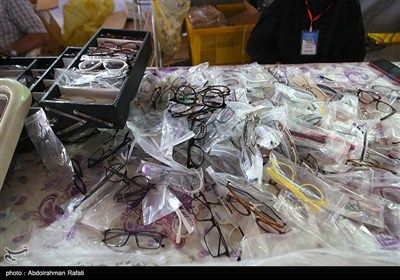اردوی جهادی دندانپزشکی و چشم پزشکی در همدان