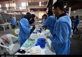 اردوی جهادی دندانپزشکی و چشم پزشکی در همدان