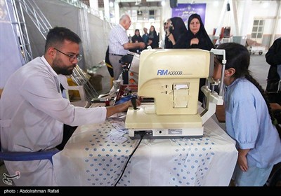 اردوی جهادی دندانپزشکی و چشم پزشکی در همدان