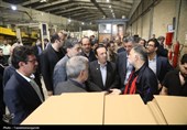 بازدید میدانی معاون وزیر صمت از واحدهای صنعتی قزوین