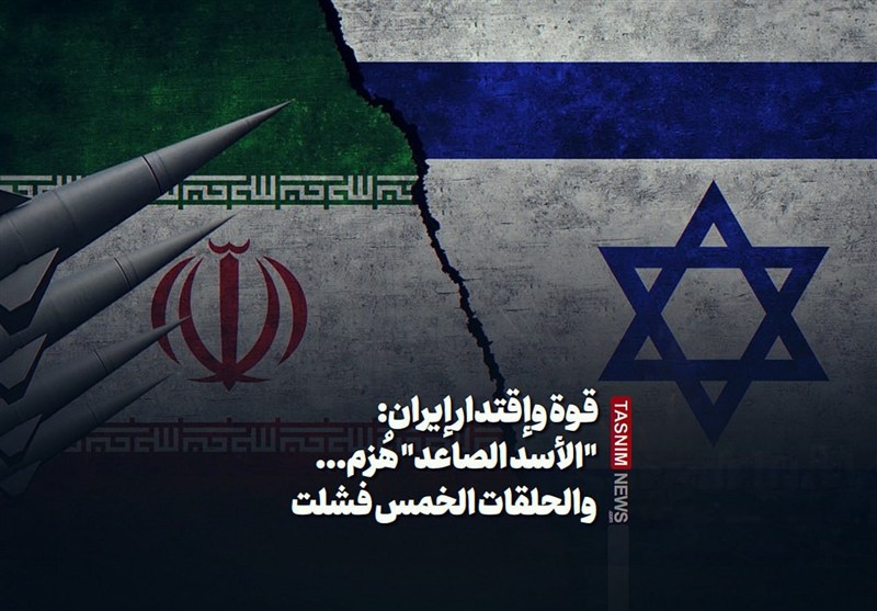 قوة وإقتدار إیران: "الأسد الصاعد" هُزم... والحلقات الخمس فشلت