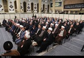 دیدار مسئولان قوه قضائیه  با رهبر معظم انقلاب