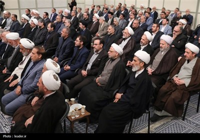دیدار مسئولان قوه قضائیه با رهبر معظم انقلاب