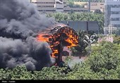 آتشسوزی در شهربازی تبریز بهعلت جوشکاری دستگاه بازی