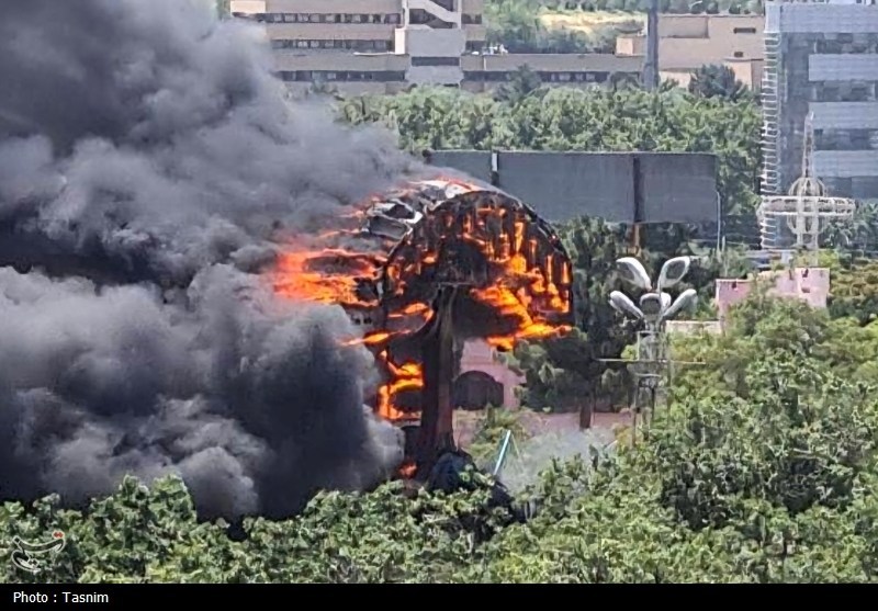 آتش‌سوزی در شهربازی تبریز به‌علت جوشکاری دستگاه بازی