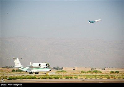 مراسم استقبال از پیکر سردار شهید غلامحسین غیب پرور - شیراز