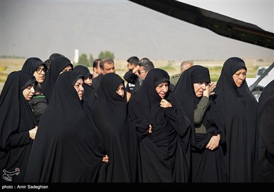 مراسم استقبال از پیکر سردار شهید غلامحسین غیب پرور - شیراز