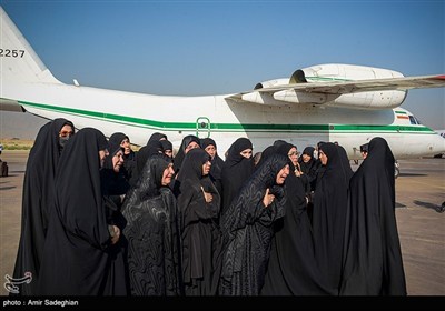 مراسم استقبال از پیکر سردار شهید غلامحسین غیب پرور - شیراز