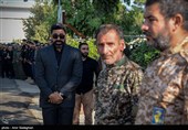 مراسم استقبال از پیکر سردار شهید غلامحسین غیب پرور - شیراز