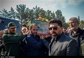 مراسم استقبال از پیکر سردار شهید غلامحسین غیب پرور - شیراز