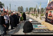 تجدید بیعت دفتر نظارت شورای نگهبان کاشان با شهدا