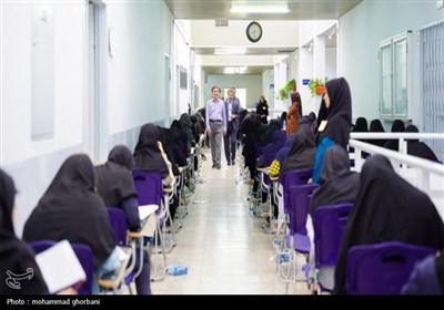 مرحله دوم کنکور در دانشگاه بیرجند- عکس صفحه استان تسنیم