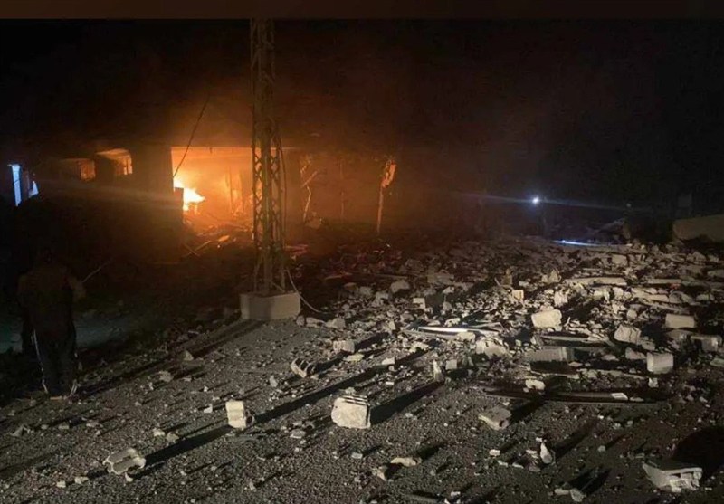 Siyonist Rejim Lübnan&apos;ın Güneyindeki Bölgelere Hava Saldırıları Düzenledi