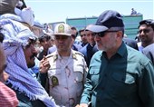 بازدید استاندارخراسان جنوبی از روند بازگشت مهاجران افغان از مرز ماهیرود