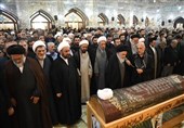 تشییع عالم ربانی آیتالله حاج شیخ علی موحد در شیراز + تصاویر