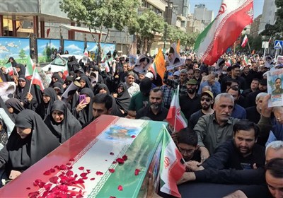 مطهر،تشييع،زائران،رضوي،راهپيمايي،پيكر