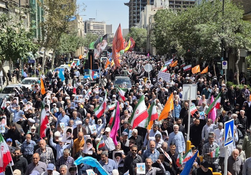 راهپیمایی جمعه‌های «خشم و نصر» در مشهد+عکس