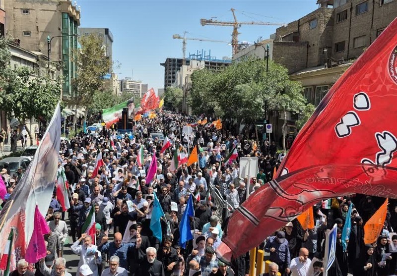 راهپیمایی جمعه‌های «خشم و نصر» در مشهد+عکس