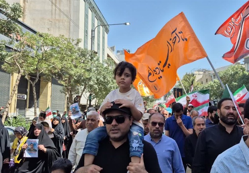 راهپیمایی جمعه‌های «خشم و نصر» در مشهد+عکس