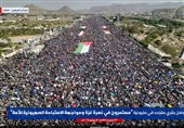 تظاهراتٌ حاشدة فی صنعاء: موقفُنا ثابتٌ ضد مخططات الأعداء بفلسطین وسوریا