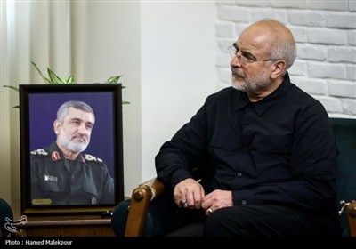 حضور رئیس مجلس در منزل شهیدان طهرانچی، شادمانی و حاجی زاده-  ...