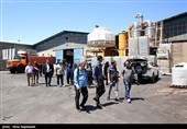 بازدید اصحاب رسانه خراسان رضوی از شهرک صنعتی چناران