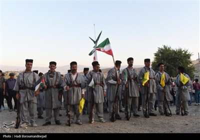 نمایش اقتدار یگان رزم عشایر ارسباران؛ ایل قره‌داغ سرباز سرفراز ایران