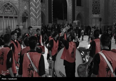 آیین نمادین کاروان اسرای کربلا به شام در آران و بیدگل