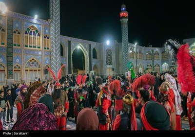 آیین نمادین کاروان اسرای کربلا به شام در آران و بیدگل