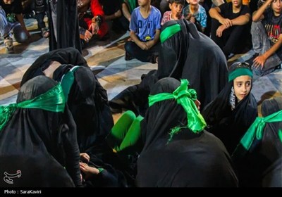 آیین نمادین کاروان اسرای کربلا به شام در آران و بیدگل