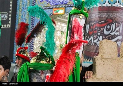 آیین نمادین کاروان اسرای کربلا به شام در آران و بیدگل