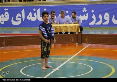 نخستین جشنواره ورزش زورخانه ای خردسالان کشور در همدان برگزار شد