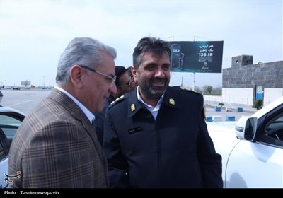 بازدید معاون سیاسی استاندار قزوین از پست‌های ایست‌وبازرسی در قزوین
