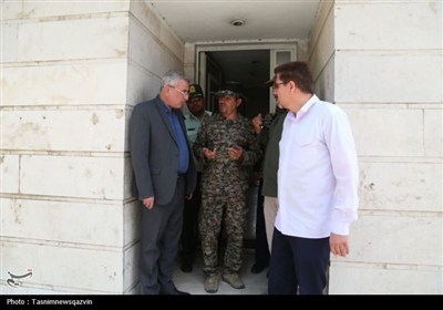 بازدید معاون سیاسی استاندار قزوین از پست‌های ایست‌وبازرسی در قزوین