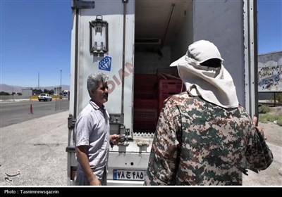 بازدید معاون سیاسی استاندار قزوین از پست‌های ایست‌وبازرسی در قزوین