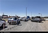 تداوم برپایی ایست و بازرسی بسیج در استان قزوین