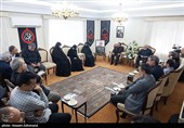 دیدار جمعی از مدیران رسانه‌های کشور با خانواده شهید سلامی