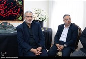 دیدار جمعی از مدیران رسانه‌های کشور با خانواده شهید سلامی