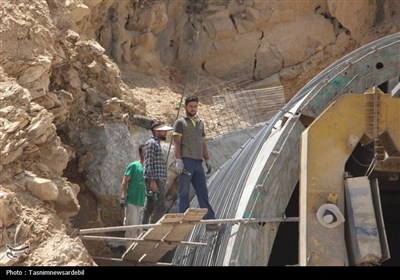 بازدید مسئولان ارشد از روند احداث راهآهن اردبیل-میانه