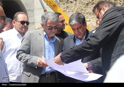 بازدید مسئولان ارشد از روند احداث راهآهن اردبیل-میانه