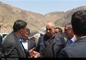 بازدید مسئولان ارشد از روند احداث راهآهن اردبیل-میانه