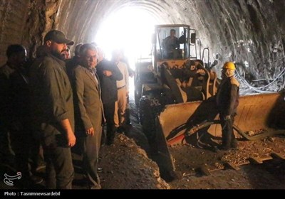 بازدید مسئولان ارشد از روند احداث راهآهن اردبیل-میانه