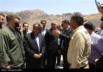 بازدید مسئولان ارشد از روند احداث راهآهن اردبیل-میانه