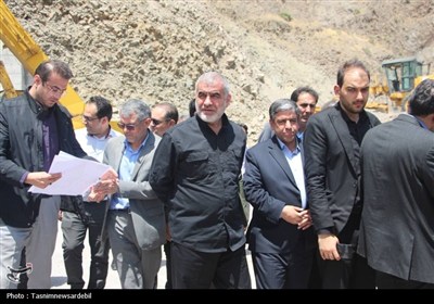 بازدید مسئولان ارشد از روند احداث راهآهن اردبیل-میانه