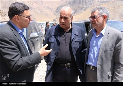 بازدید مسئولان ارشد از روند احداث راهآهن اردبیل-میانه