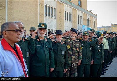 مراسم تشییع پیکر سرلشکر شهید غلامحسین غیب‌پرور - شیراز