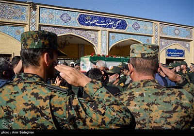 مراسم تشییع پیکر سرلشکر شهید غلامحسین غیب‌پرور - شیراز